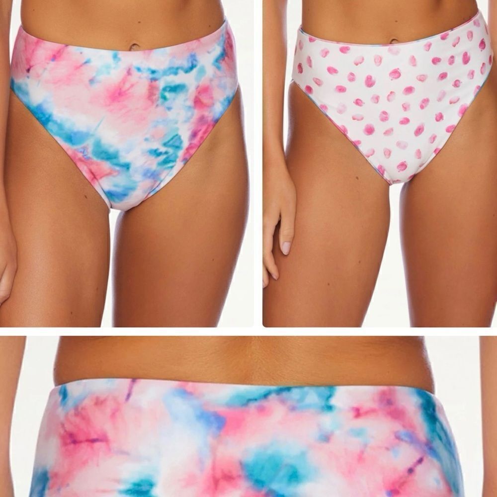 Splendid Twist of Fate Reversible High-Waist Swim Bottom